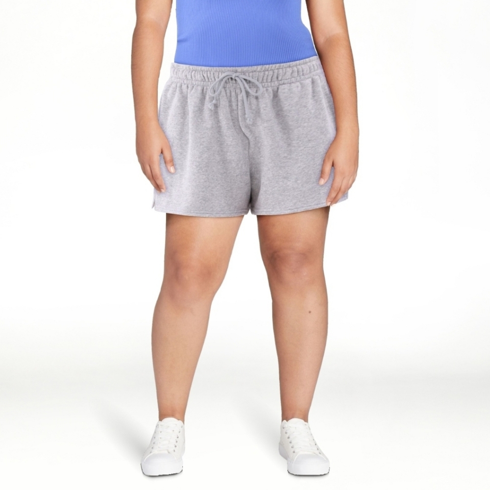 No Boundaries Fleece Sweat Shorts Plus Size XXL 20 - Picture 3 of 3